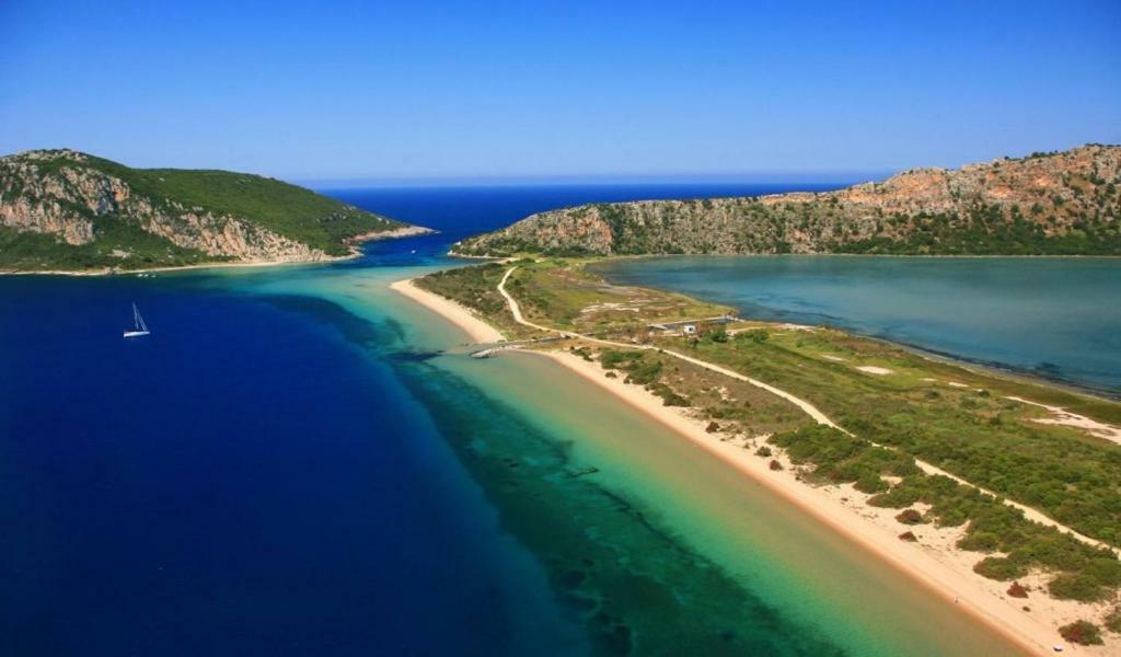 The House Of "Angelina", Magnificent View Of The Sea Lejlighed Methoni  Eksteriør billede